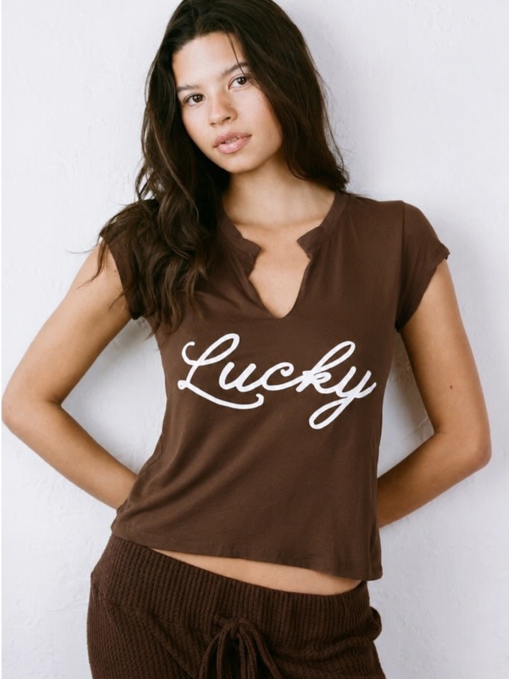 New Bella Venice Lucky T - Brown XS